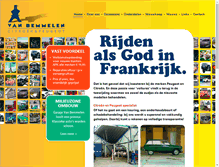 Tablet Screenshot of garagevanbemmelen.nl
